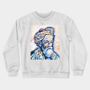 Omar Khayyam Portrait | Omar Khayyam Artwork Crewneck Sweatshirt